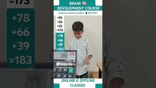 Finger Abacus Practice Video | Saksham Abacus Academy #learn #maths #best #skills #shorts #video