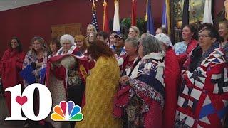 Female veterans from East TN honored with Quilts of Valor ceremony