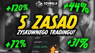 5 ZASAD ZYSKOWNEGO TRADINGU!