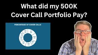 My $500K Covered Call Portfolio – How Much I Earn in Monthly Income