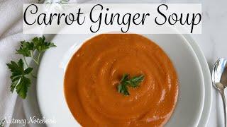 Creamy Carrot Ginger Soup: A High Speed Blender Recipe