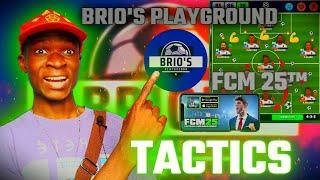 BEST FORMATION AND TACTICS IN FCM 25 By @BriosPlayground