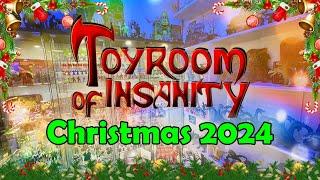 Toy Room Tour 2024 & Restored Vintage Blow Mold Santa Clause – TRI 177