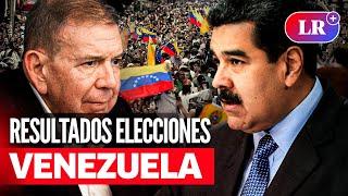 Elecciones Venezuela 2024, Resultados: EN VIVO el conteo de votos de Maduro y González #EnDirectoLR