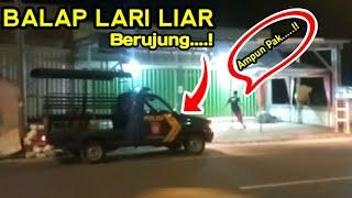 Balap Lari Berujung Kejar - Kejaran Dengan Polisi