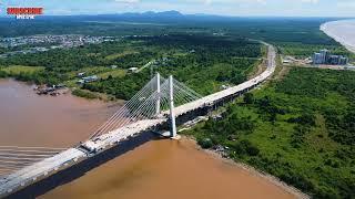 BANDAR BINTULU - Sky View - DRONE FOOTAGE [ OGOS 2024 ] #bintulu #droneview #healing