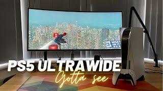 PS5 UltraWide Monitor Gaming