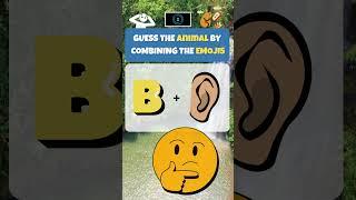 Guess the Animal by Emoji   Logic Quiz #quiz #guess #animals