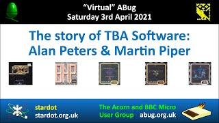 ABug 13 - The story of TBA Software (Alan Peters & Martin Piper) RISC OS/Acorn Archimedes publisher