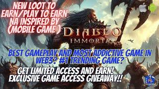 #1 TRENDING PLAY TO EARN MOBILE GAME  -SERAPH - ARPG  DIABLO INSPIRED GAME! LIMITED ACCESS GIVEAWAY!