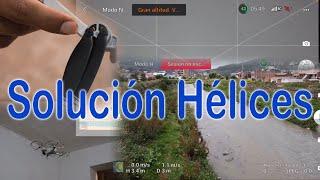 Fallas en despegue Dron DJI Mavic MINI, solucion - calibracion IMU - Brujula