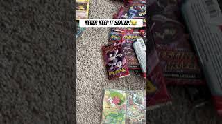 Never keep it sealed! #pokemonchannel #pokemon #cards #pokemoncards #pokemontcg #mewtwo #pikachu
