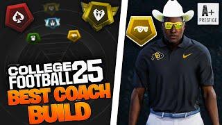 Build the BEST COACH in College Football 25 Dynasty