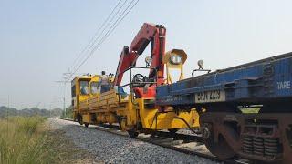 Railways UTV Machine (Utility Track Vehicle) working process with discriptions #engineering #machine