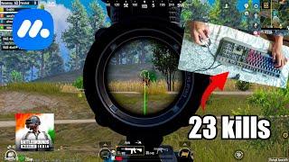 BGMI MOBILE PC : 23 Kills Best Emulator Gameplay | 90 FPS | MUMU PLAYER