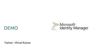 Learn Implementing Microsoft Identity Manager (MIM) online | Koenig Solutions