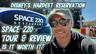 Trying Epcot’s TOP Tier Restaurant SPACE 220 : FULL TOUR and REVIEW