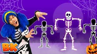 Halloween Skeleton Dance | Kids Song & More | BisKids World