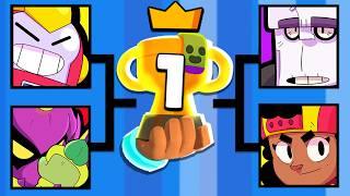 All Brawler Tournament! Who is BEST BRAWLER in Brawl Stars!?