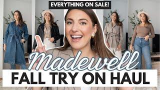 Madewell Fall Try On Haul  