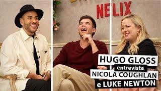 Hugo Gloss entrevista Nicola Coughlan e Luke Newton, os astros de Bridgerton