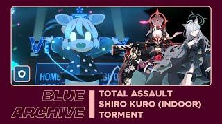 [Blue Archive] Shiro Kuro - Indoor - TORMENT - 2.5 Team Clear