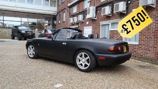 I Bought This MK1 MX5 1.8 Import for £750!... HOW?