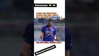 Mohd Siraj No.1 ODI bowler #shorts #cricket