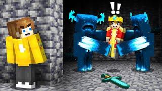 My Friend Fooled Me with The WARDEN In Our Minecraft World!