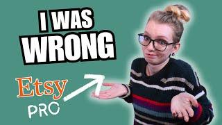 3 Things I Got WRONG about ETSY! (they've changed!) | Type Nine Studio