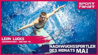 Leon Lucks  – Nachwuchssportler des Monats Mai 2023