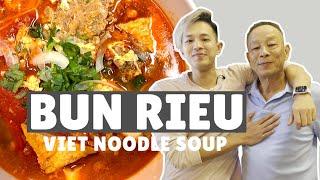 the BEST BUN RIEU // vietnamese crab noodle soup