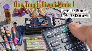 one touch diwali mode || Remote control crackers || udaya Tech  || Burst the crackers