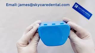 Plastic Denture Box with Solid Locking Mechanism | SKYCARE DENTAL