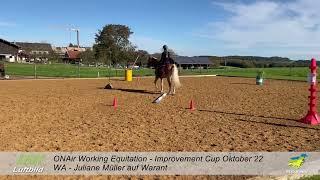 ONAir Working Equitation -  Improvement Cup 2022/23 - Juliane Müller - Klasse WA