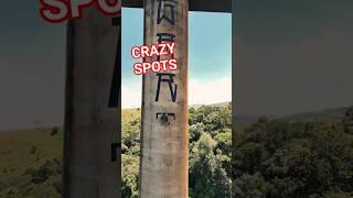  MILE HIGH CLUB GRAFFITI  Don't try this at home  These guys r professionals  #Graffiti #Art
