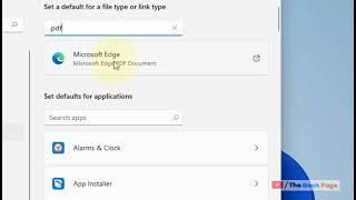 Change Default PDF Reader In Windows 11