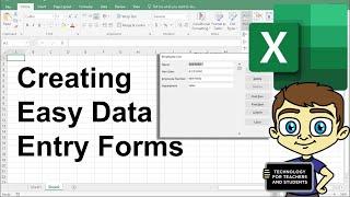 Creating Easy Data Entry Forms in Excel