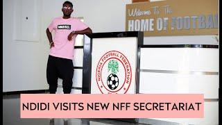 NDIDI VISITS NEW NFF SECRETARIAT