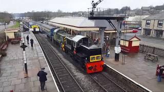 Live! - Class 14's on the East Lancashire Railway 18.02.2018