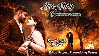 Prewedding Cinematic Teaser Edius Project 2024 Anss Studio Free Update Download 10X ProV4 9540642600