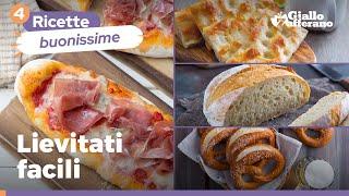 LIEVITATI SALATI FACILI: 4 ricette da salvare (RISULTATO GARANTITO)