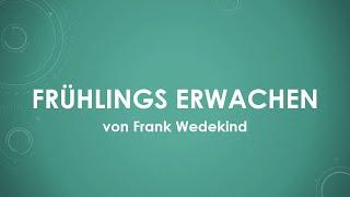 Frank Wedekind - Frühlings Erwachen