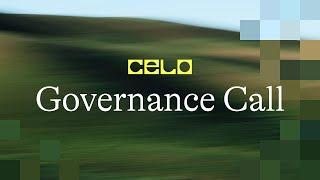 Celo Governance Call #33 - L2 Proposal