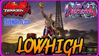 Tekken 8 ▰ (LowHigh) STEVE FOX - God Of Destruction - Ranked Matches DECEMBER 24, 2024