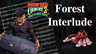 BARREL BRASSED Mvt. 2/5 - Donkey Kong Country 2 ""Forest Interlude" Brass Ensemble (Score Video)