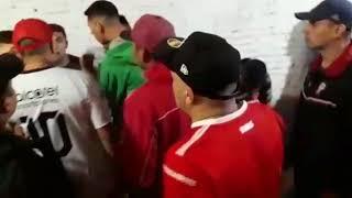 Enfrentamientos entre la hinchada de Huracán