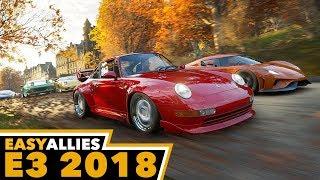 Forza Horizon 4 - 4K Gameplay, Full Demo - Easy Allies E3 2018