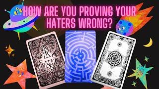 How are you proving your haters wrong? Pick a card