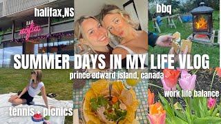 SUMMER DAYS IN MY LIFE VLOG *pei canada* best spots to visit, summer in prince edward island